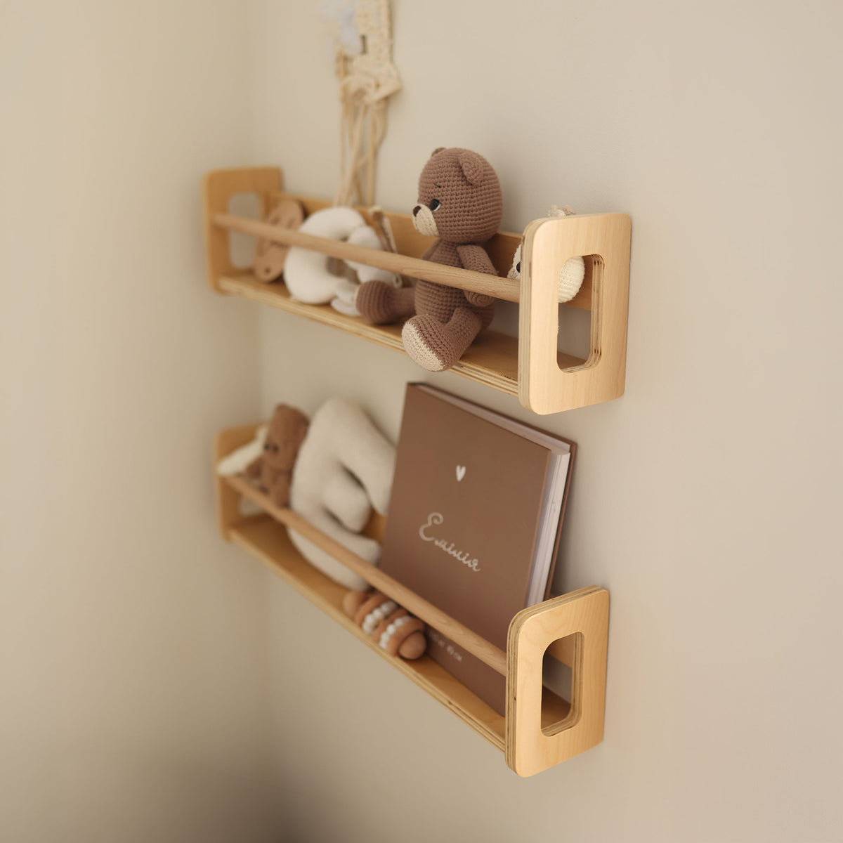 Kinderzimmer Komplettset mit Montessori Klettergerüst, Bücherregal & Spielmatte - Ansicht 5