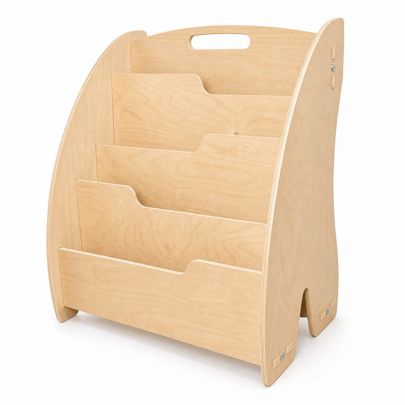 Bücherregal Klassik aus Holz für Kinder - Montessori-Kinderregal