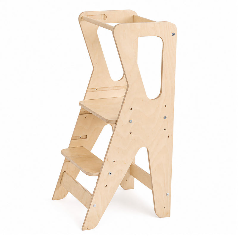 Küchenhelfer Klassik aus Holz für Kinder - Montessori-Lernturm